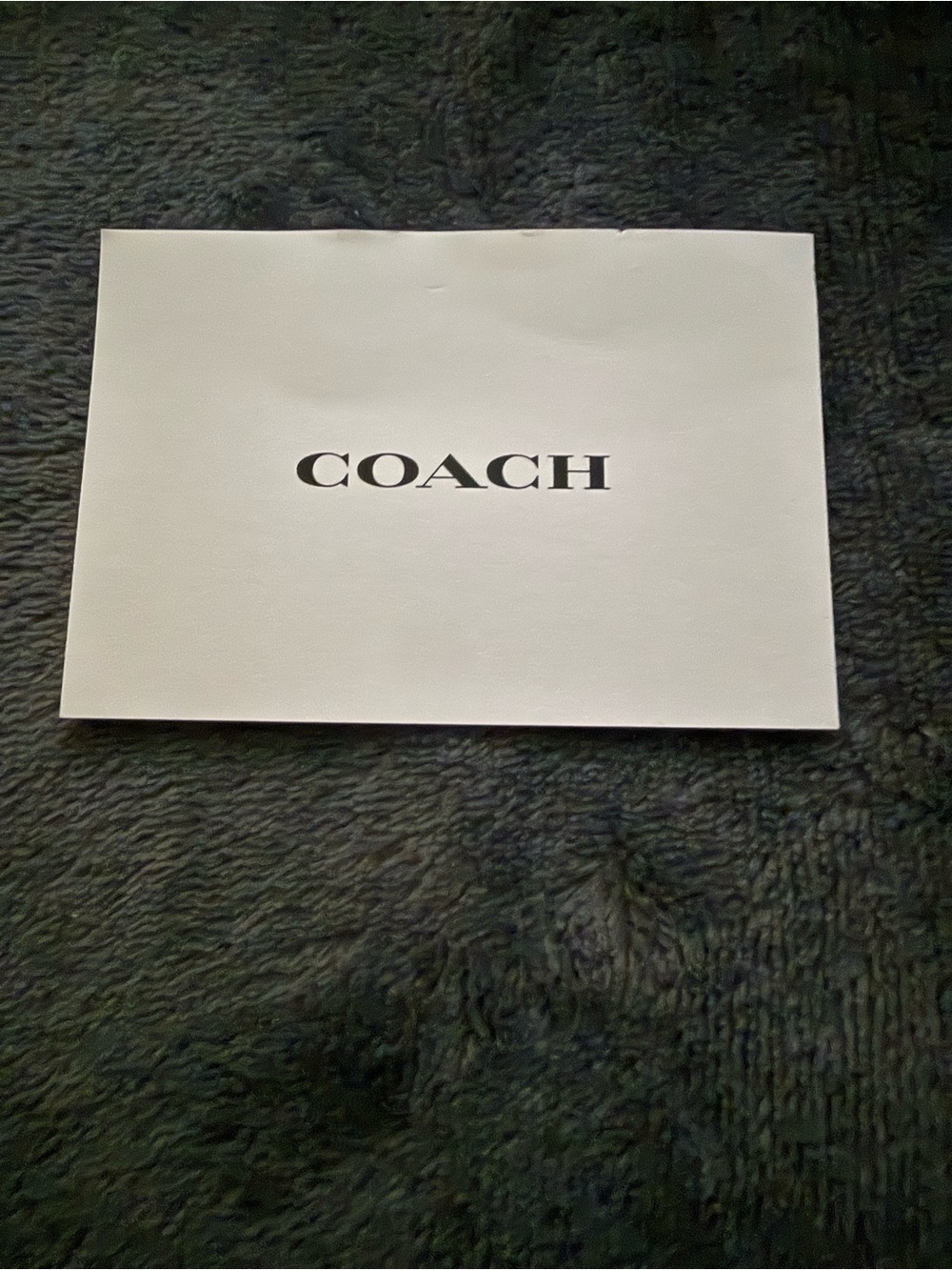 Coach Black Pebbled Leather Star & Heart Stud Wristlet with Metallic Accents - Picture 5 of 5